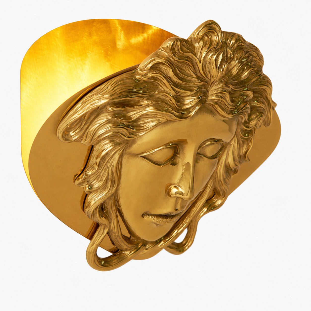 Sphinx Brass Wall Lamp