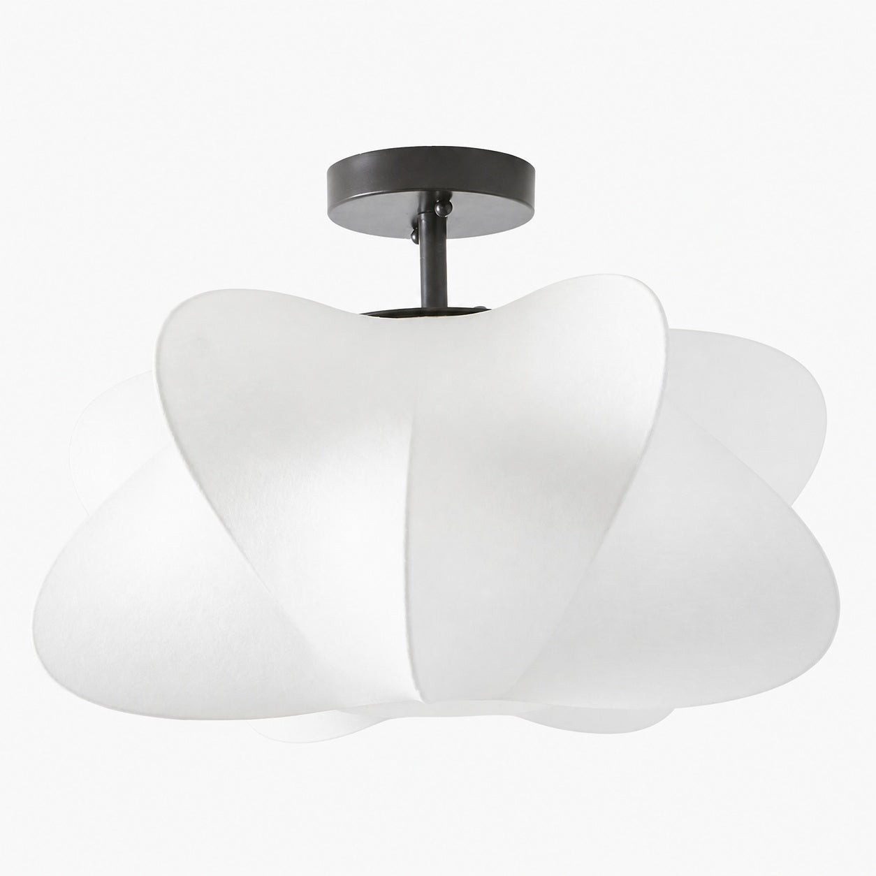 Havion Cocoon Pendant Lamp - Minimalist Polymer Shade with Adjustable Hanging