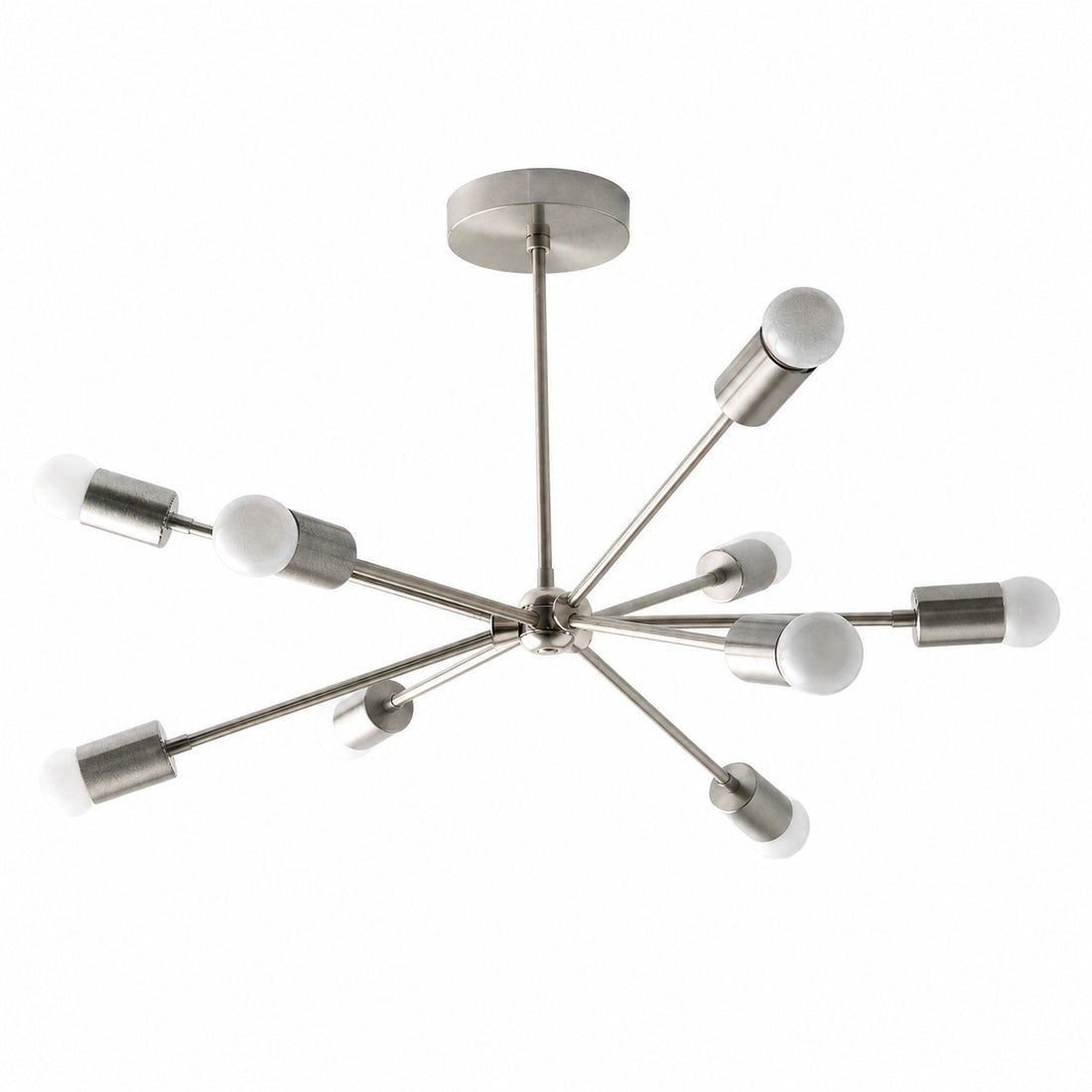 Mobilux Line Modern Chandelier - Mid Century Ceiling Light Fixture