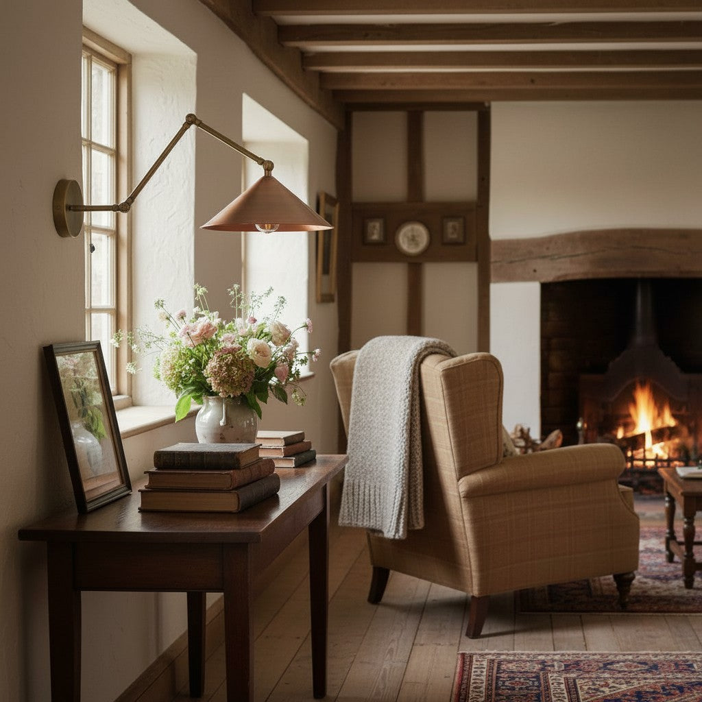 Conique Meta  Adjustable Wall Sconce - Vintage Industrial Light