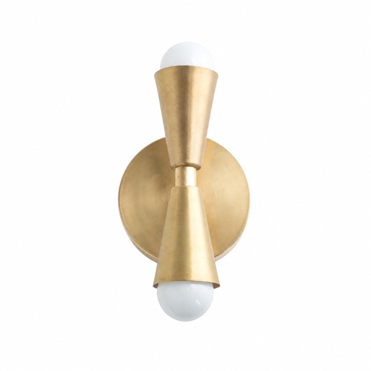 Pyralis Cone Linear Statement Wall Sconce - Modern Two Light Fixture