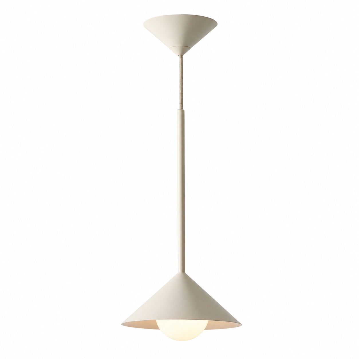 Brivana Adjustable Pendant – Cone Shade Light for Kitchen or Dining