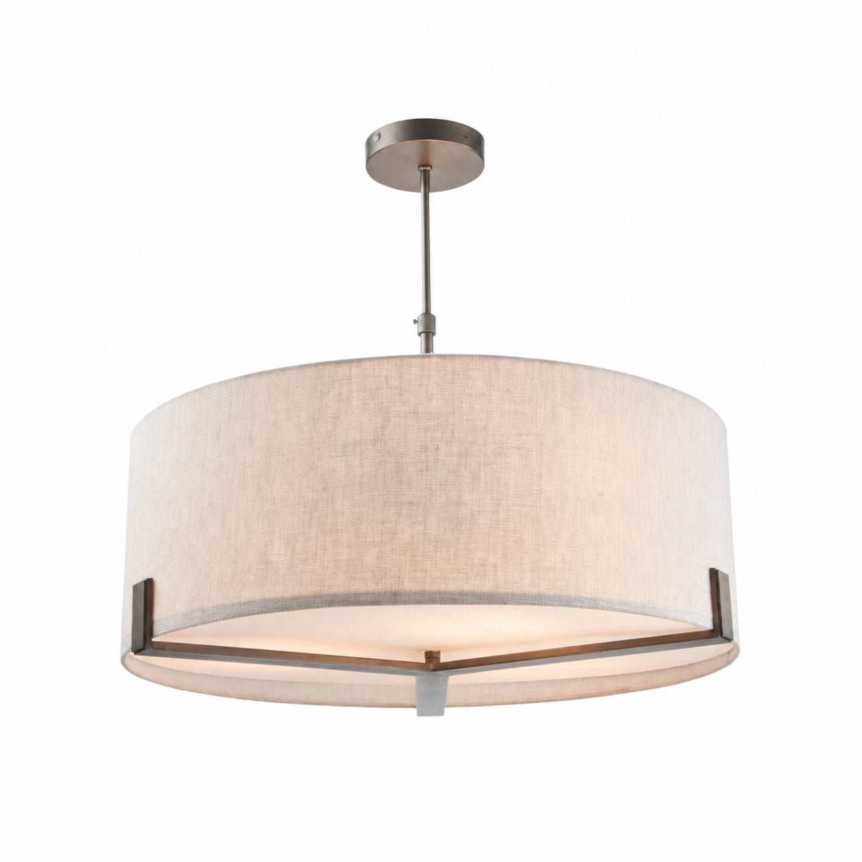 Tela 3 Light Suspension Light - Stylish Adjustable Pendant for Dining or Bedroom