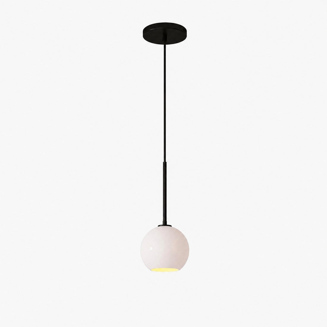Selvion Sculptural Globe Pendant Light - Modern Glass Pendant Lamp - Sleek Design