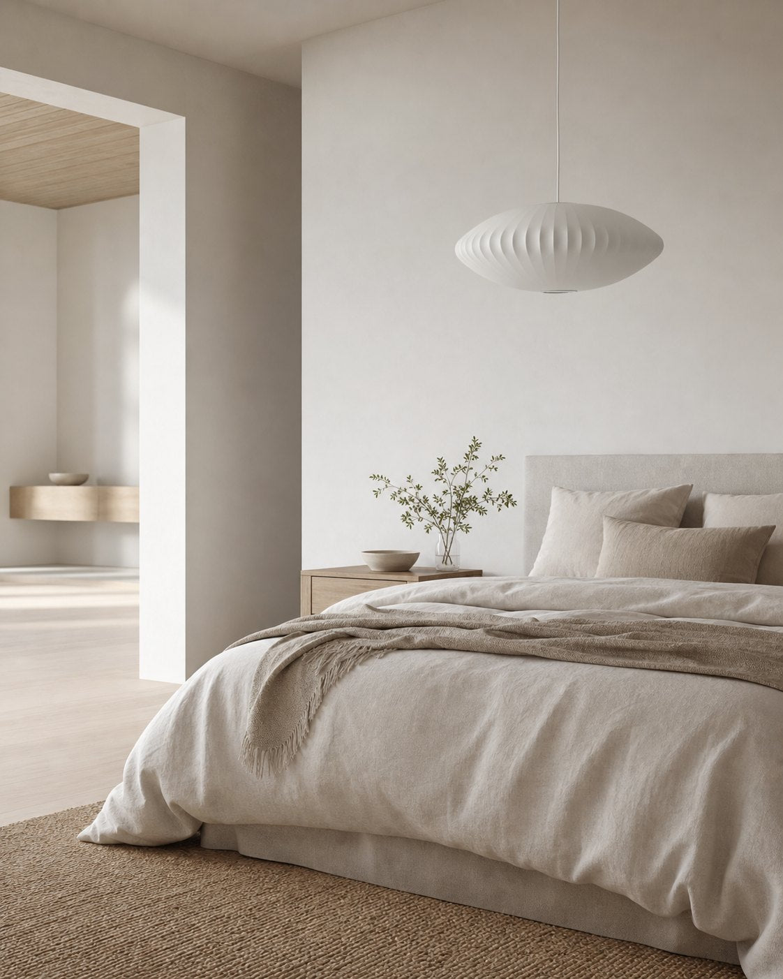 Plevara Modern Minimalist Bubble Pendant Lamp – Sleek Design for the Living Room
