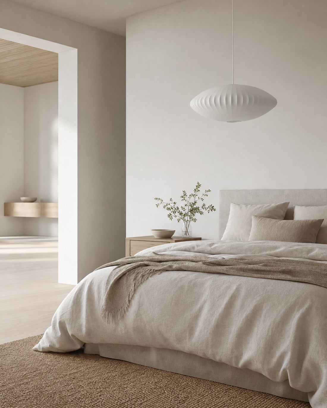 Plevara Modern Minimalist Bubble Pendant Lamp – Sleek Design for the Living Room