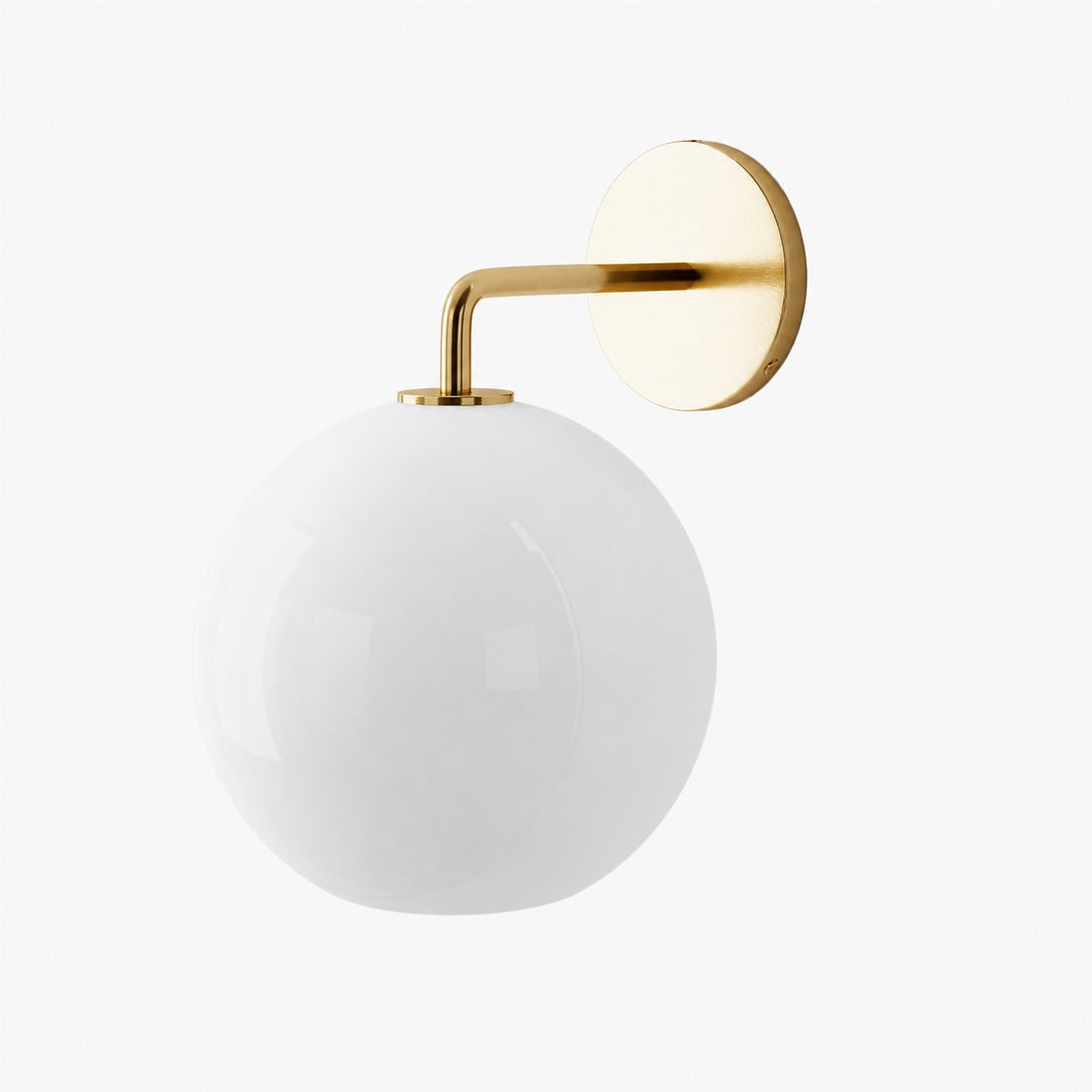 Selvion Artistic Globe Sconce Light - Handcrafted Glass Sculptural Wall Fixture