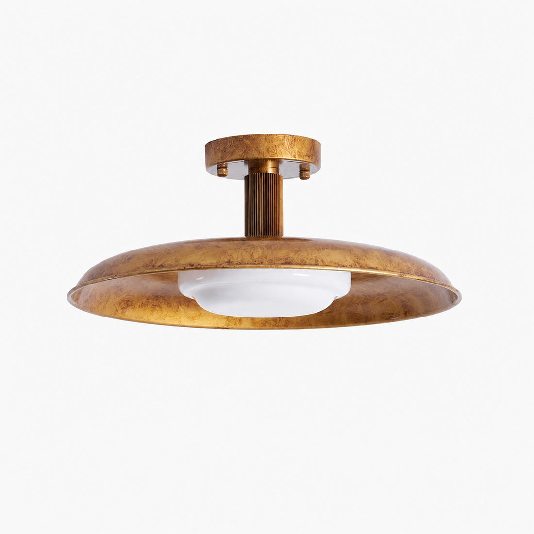 Pot-Lid Style Flat-Panel Ceiling Light