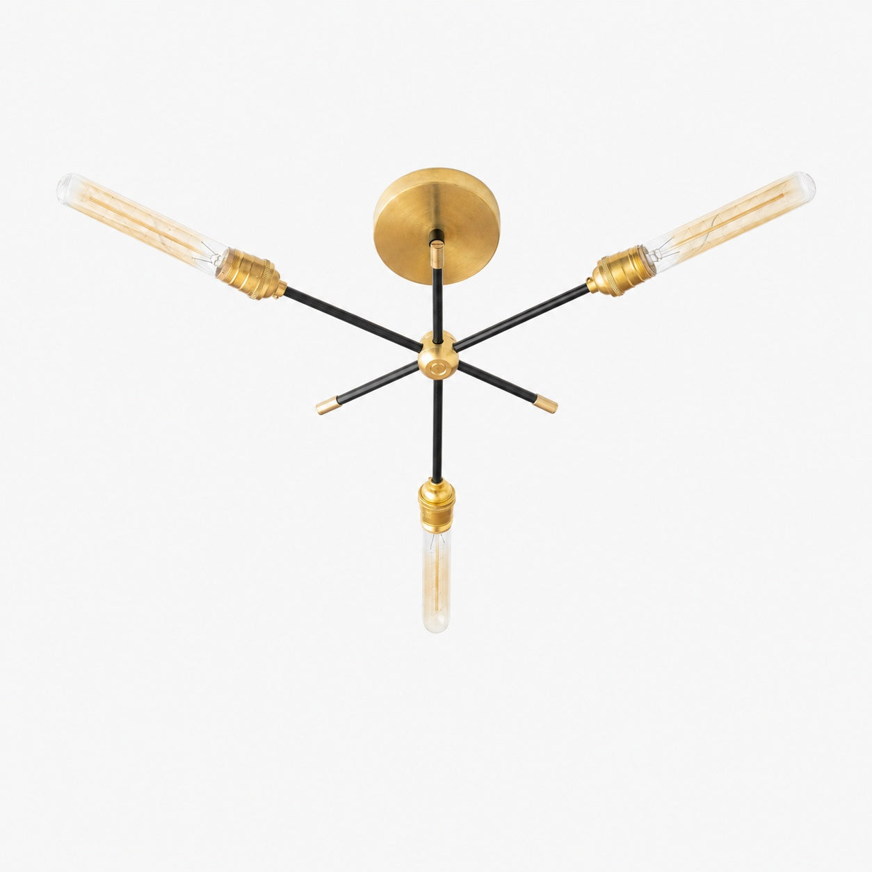 Mobilux Line Industrial Chandelier - Modern Ceiling Light Fixture for Home
