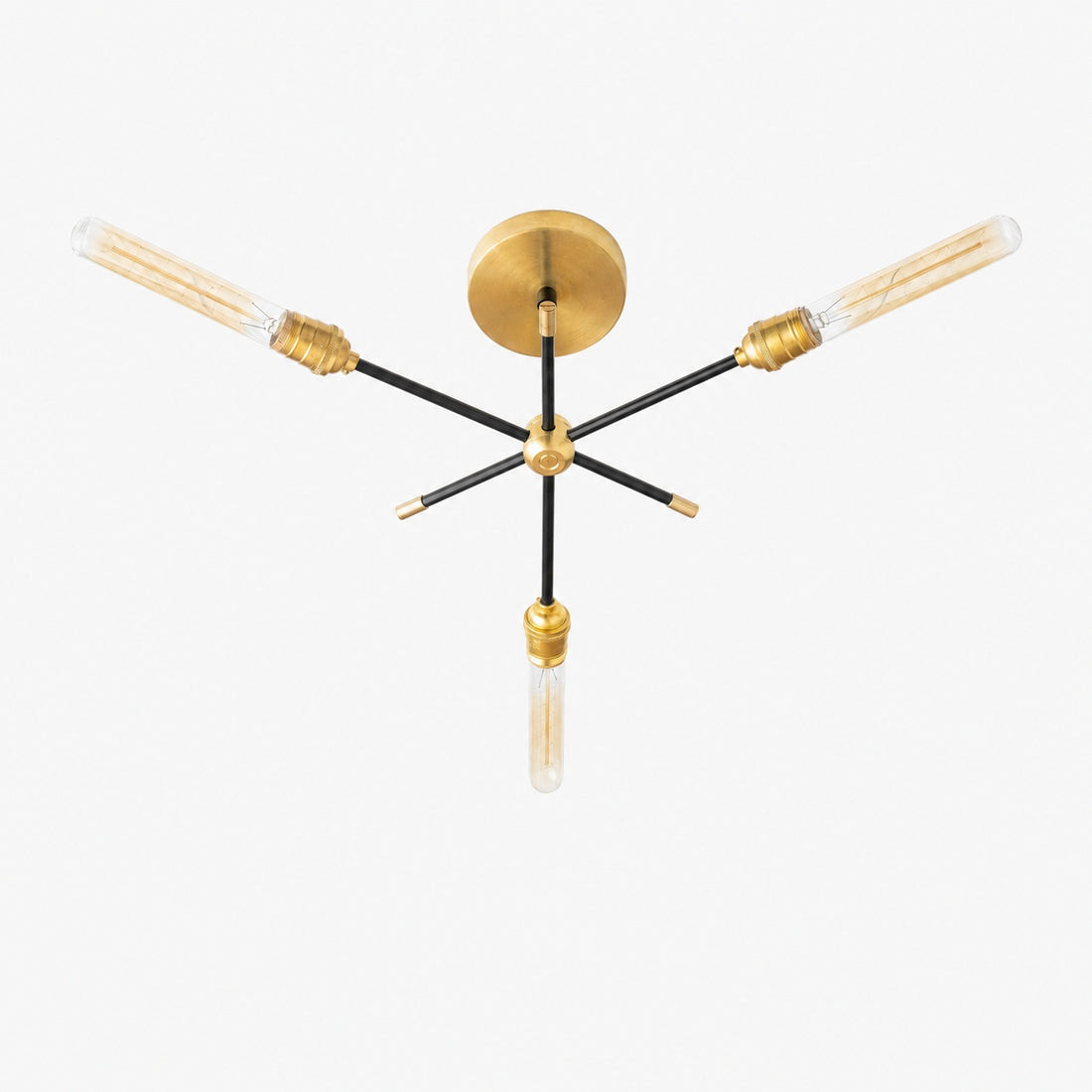 Mobilux Line Industrial Chandelier - Modern Ceiling Light Fixture for Home