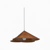Wickara Natural Rattan Woven Pendant Light – Boho-Chic Hanging Lamp for Living and Dining