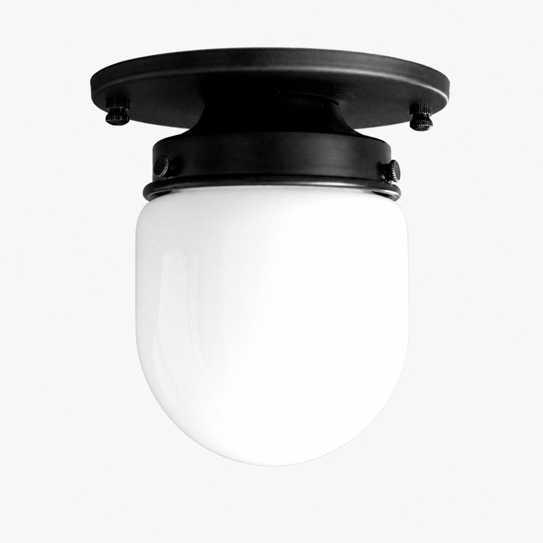 Bullet-shaped Spherical Ceiling Lamp