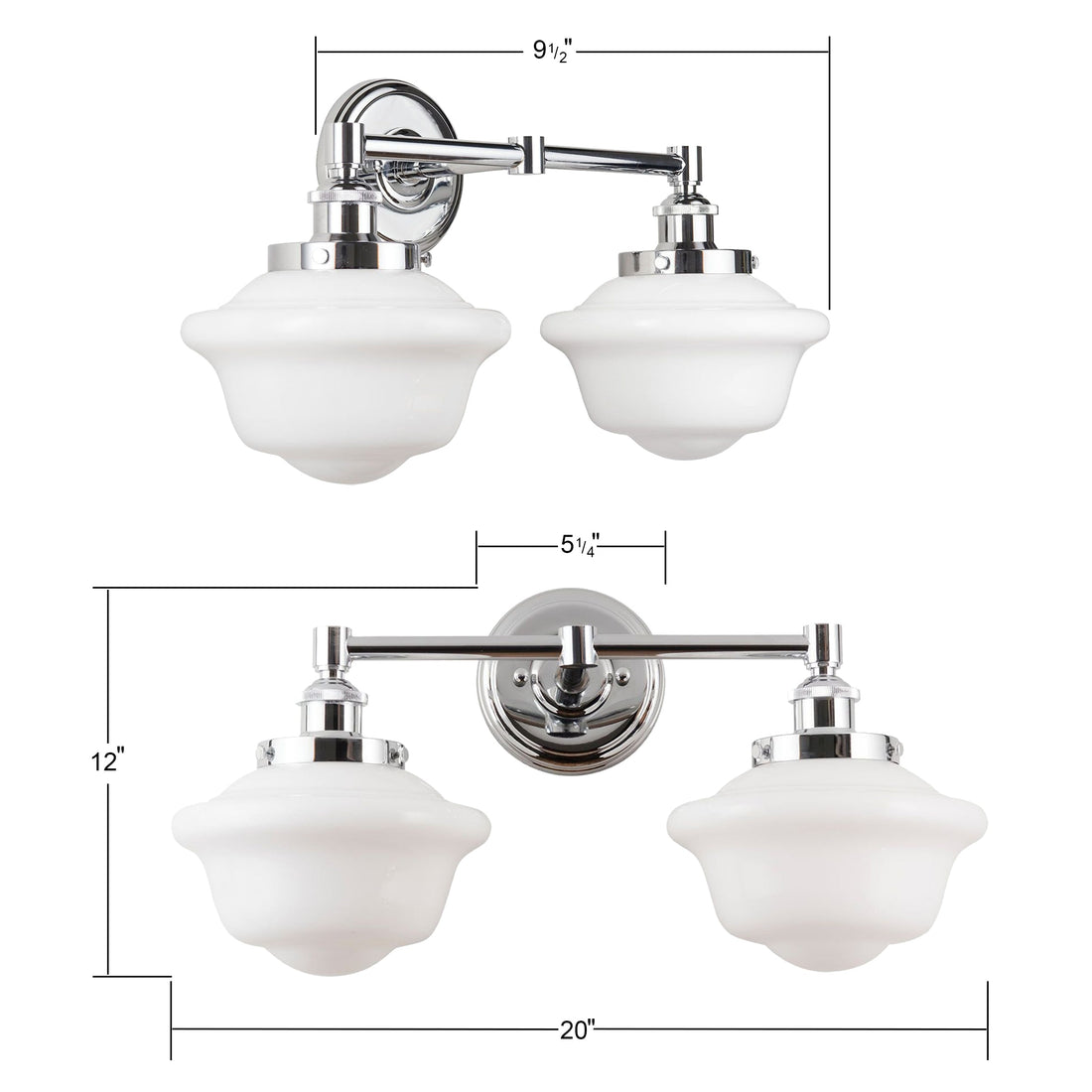 Lavagna Industrial Bathroom Vanity Light