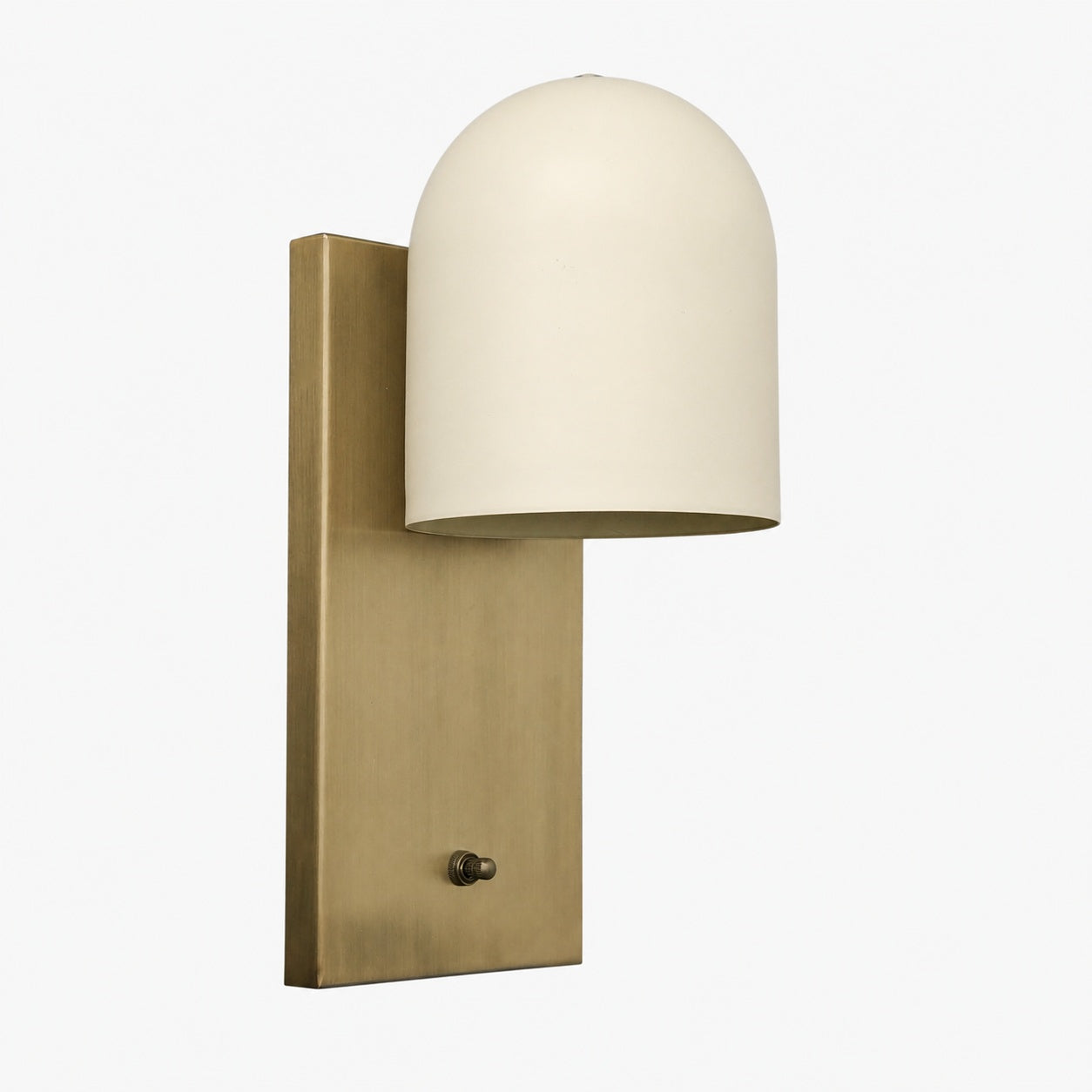 Metio Dome Elegant Wall Sconce Lighting - Classic Dome Shade Interior Fixture
