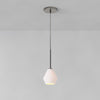 Merin Transparent Glass Sculpture Geometric Chandelier