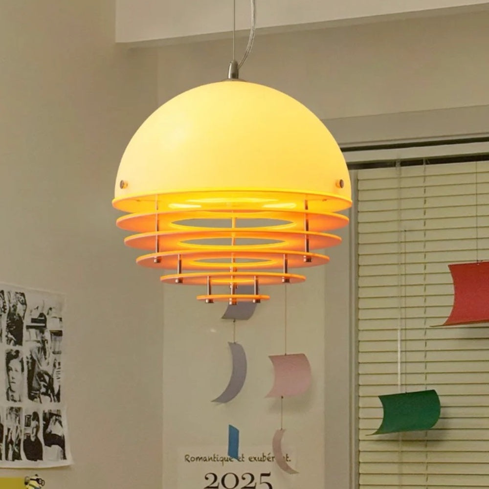 Modern Sunset Pendant – Orange & Blue Mood Light For Any Room