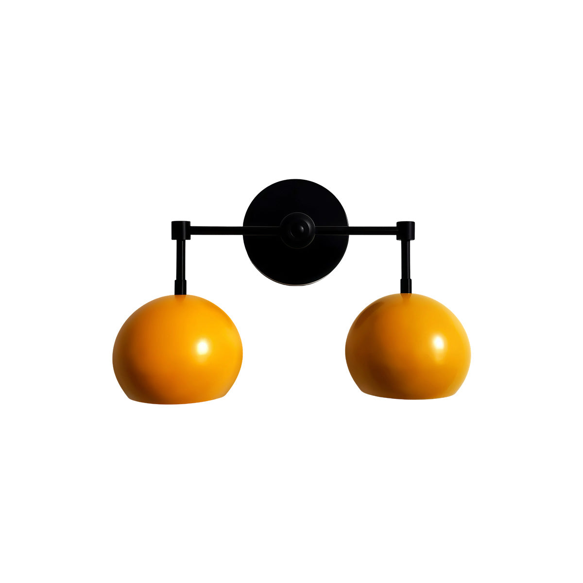 Sunshine Yellow Shades Sconce - Bubble Pop Vanity Wall Light For Bedroom