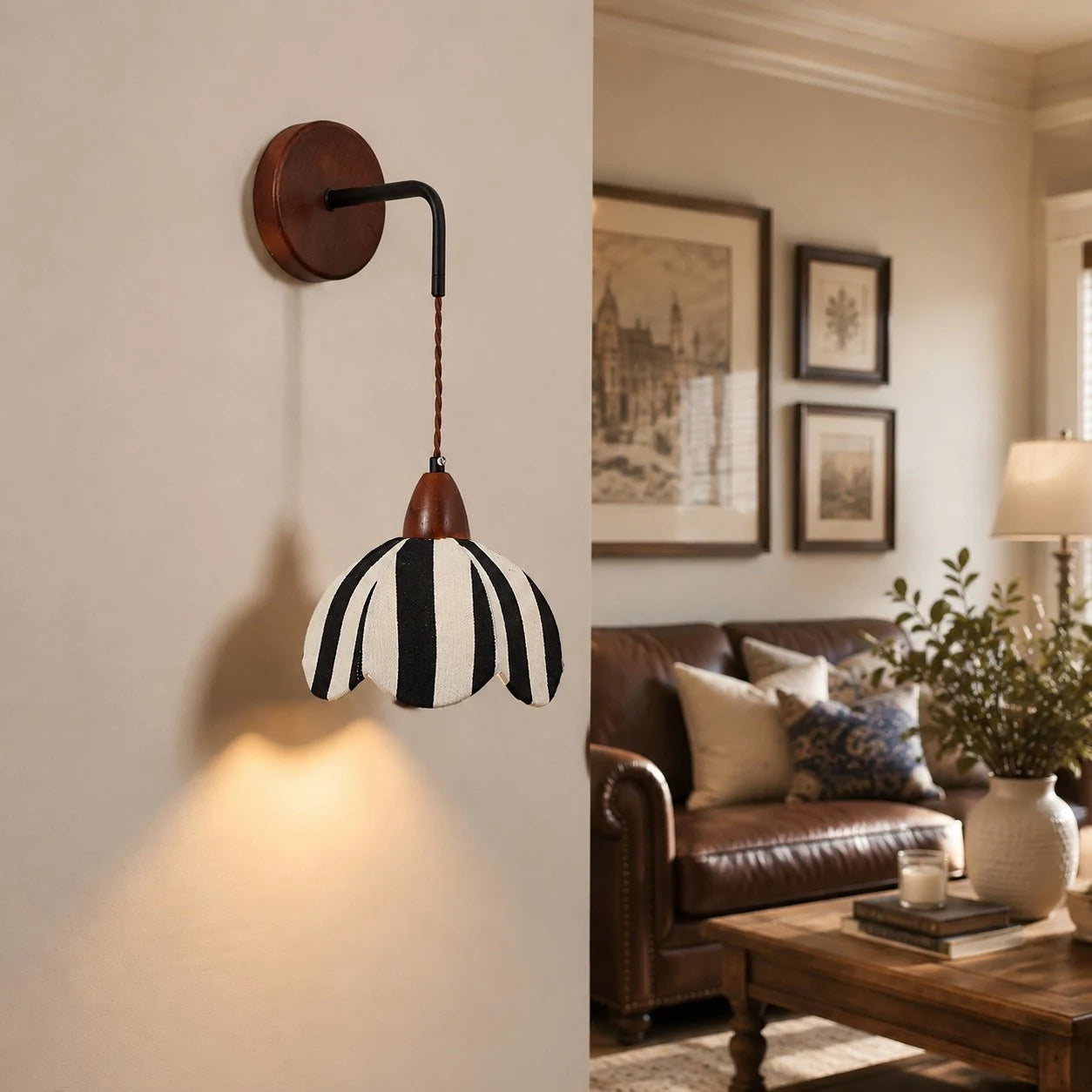 scene living room wall
