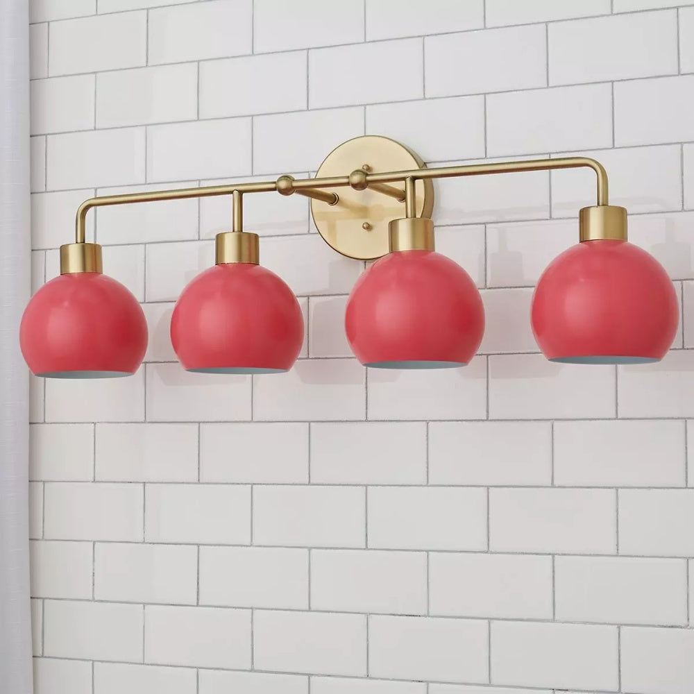 4 Light Bubble Pop Wall Sconce - Colorful Bathroom Wall Light