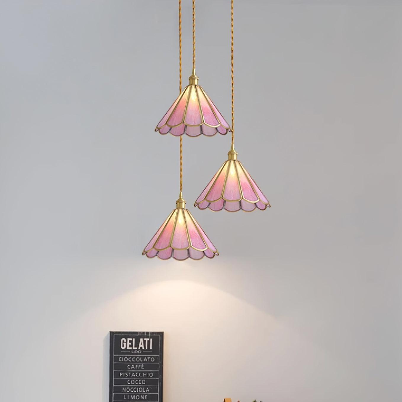 Exquisite Stained Glass Pendant Lighting