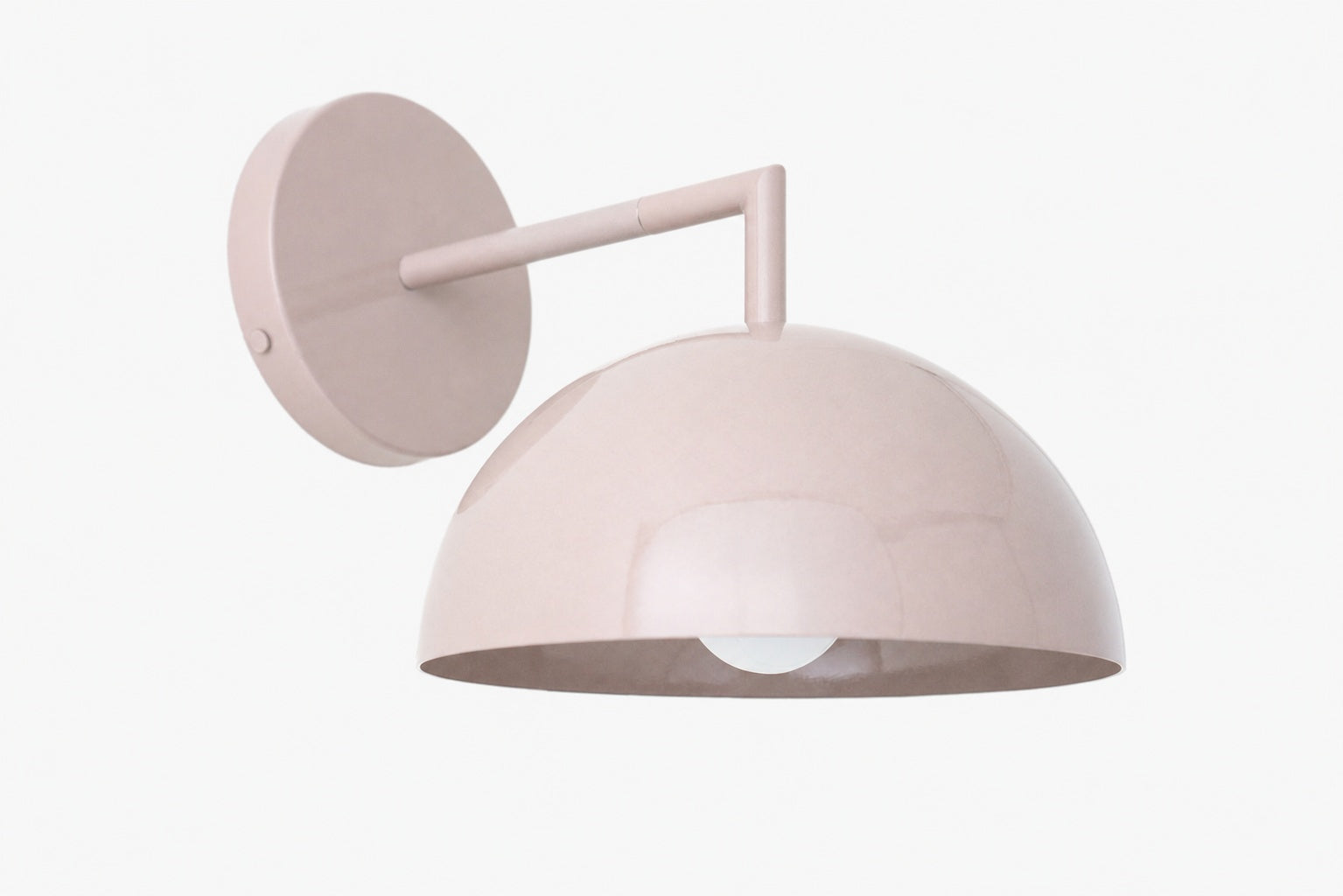 Metio Dome Minimalist Dome Sconce - Stylish Colorful Wall Light