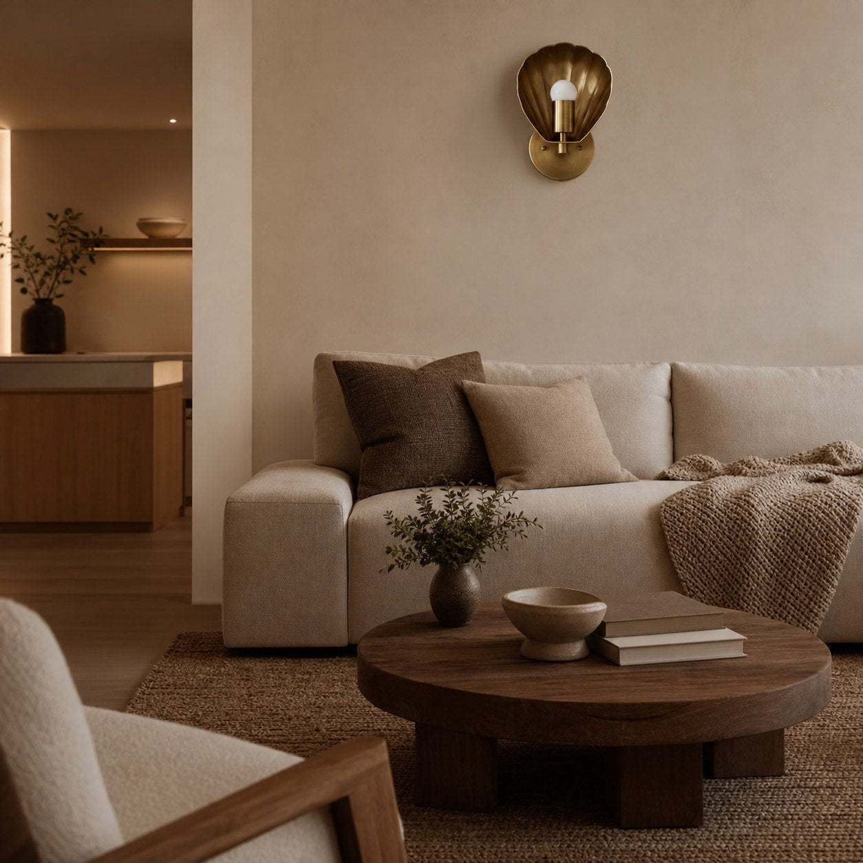 Ornato Luxe Deco Brass Wall Light - Multiple Finishes Available