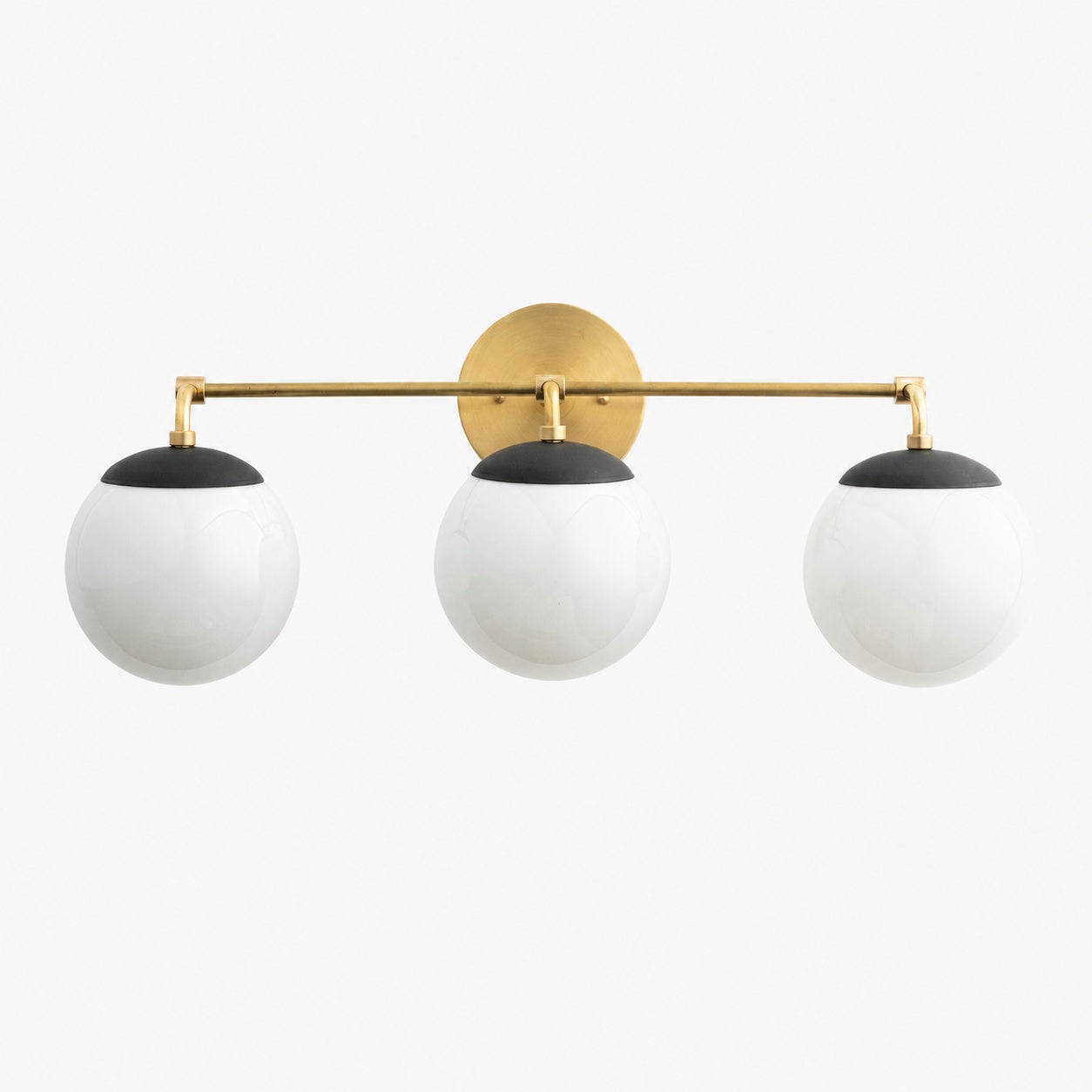 Glorica Glass Wall Sconce - Modern Vintage Vanity Light Fixture