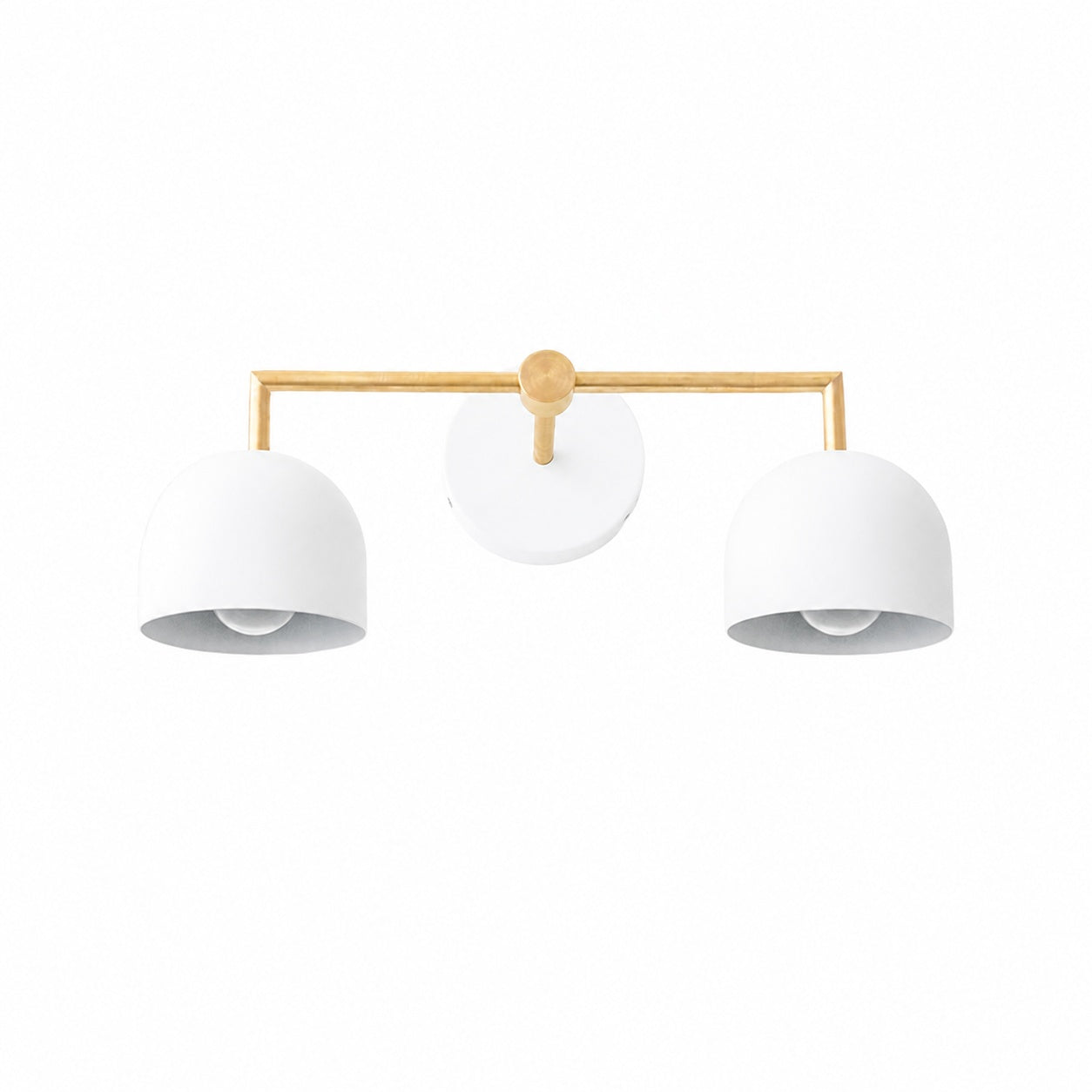 Metio Dome Farmhouse Vanity Wall Light Colorful Metal Sconce