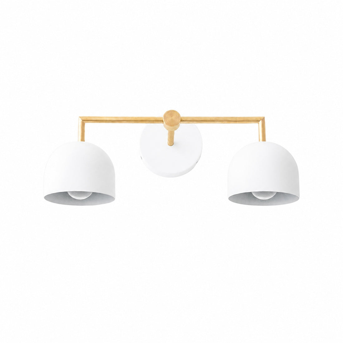 Metio Dome Farmhouse Vanity Wall Light Colorful Metal Sconce