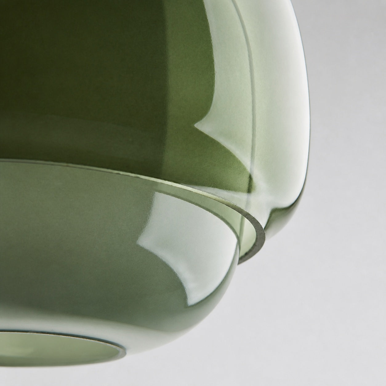 Clinco Colored Modern Vintage Glass Wall Lamp - Soft Mushroom Glow