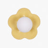 Florixa Blooming Flower Wall Sconce - Plug-in and Hardwired Lamp for Bedroom Decor