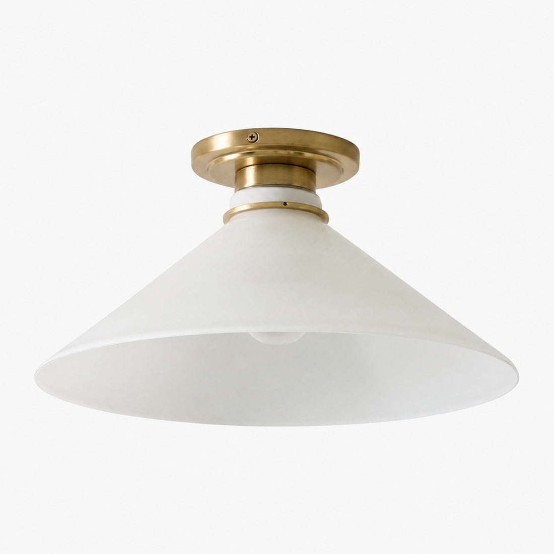Aurenza Flush Mount – Farmhouse Ceiling Light with Simple Elegant Design