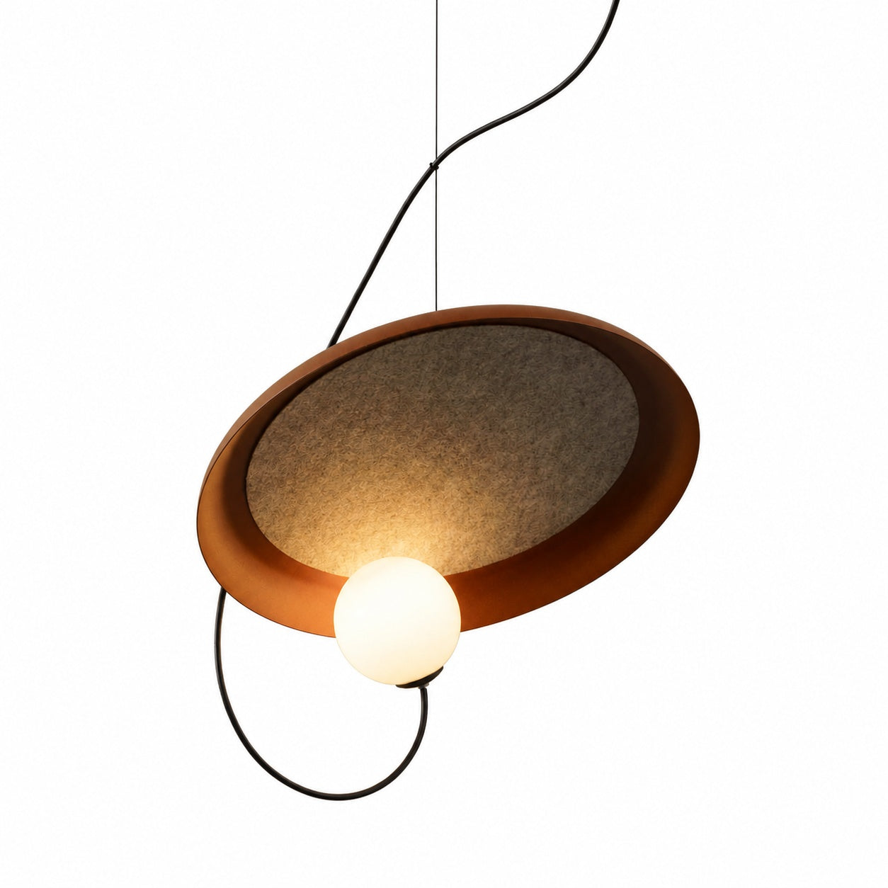 Acoustic Disc Pendant Lamp