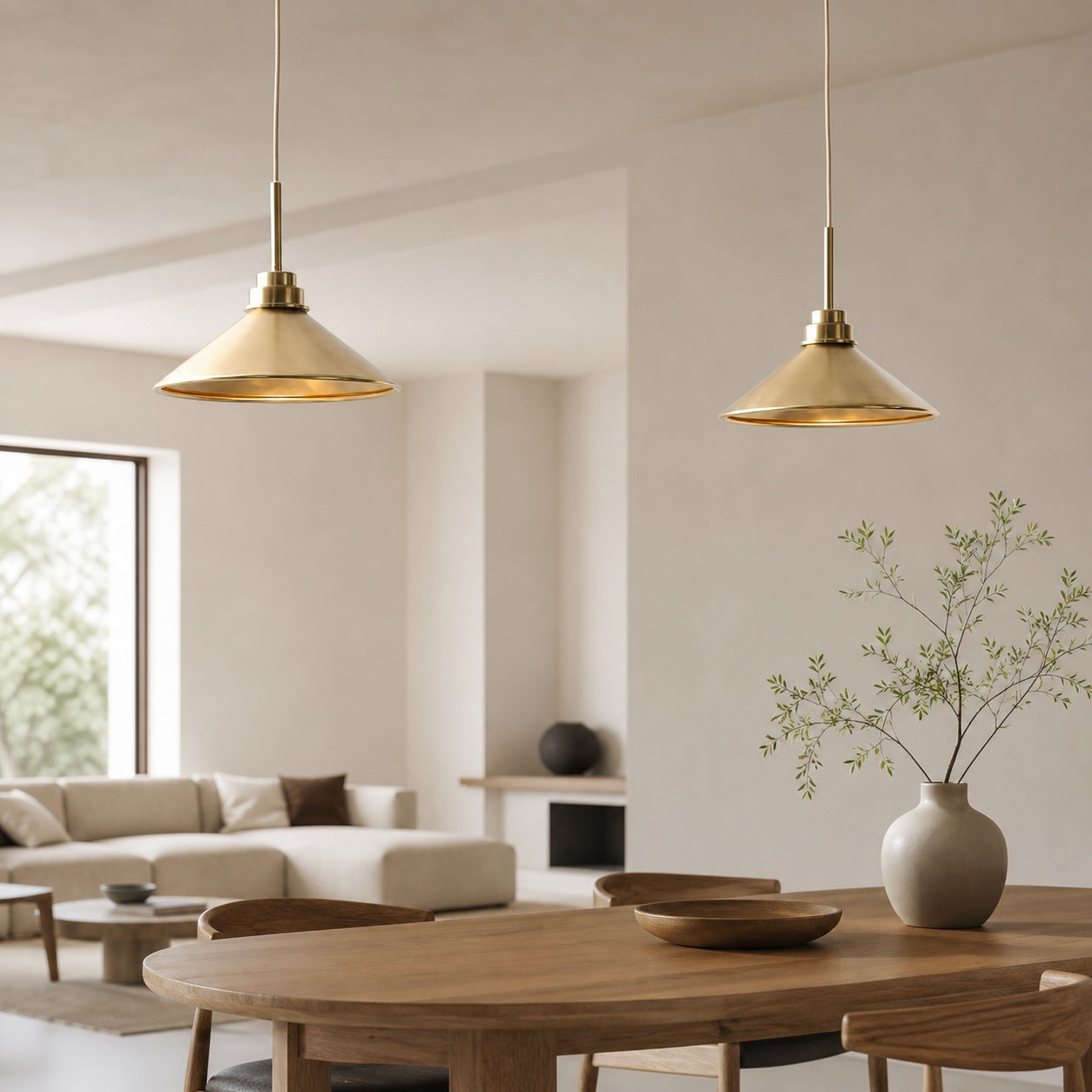 Aurenza Pendant – Minimalist Farmhouse Pendant Lamp for Modern Interiors