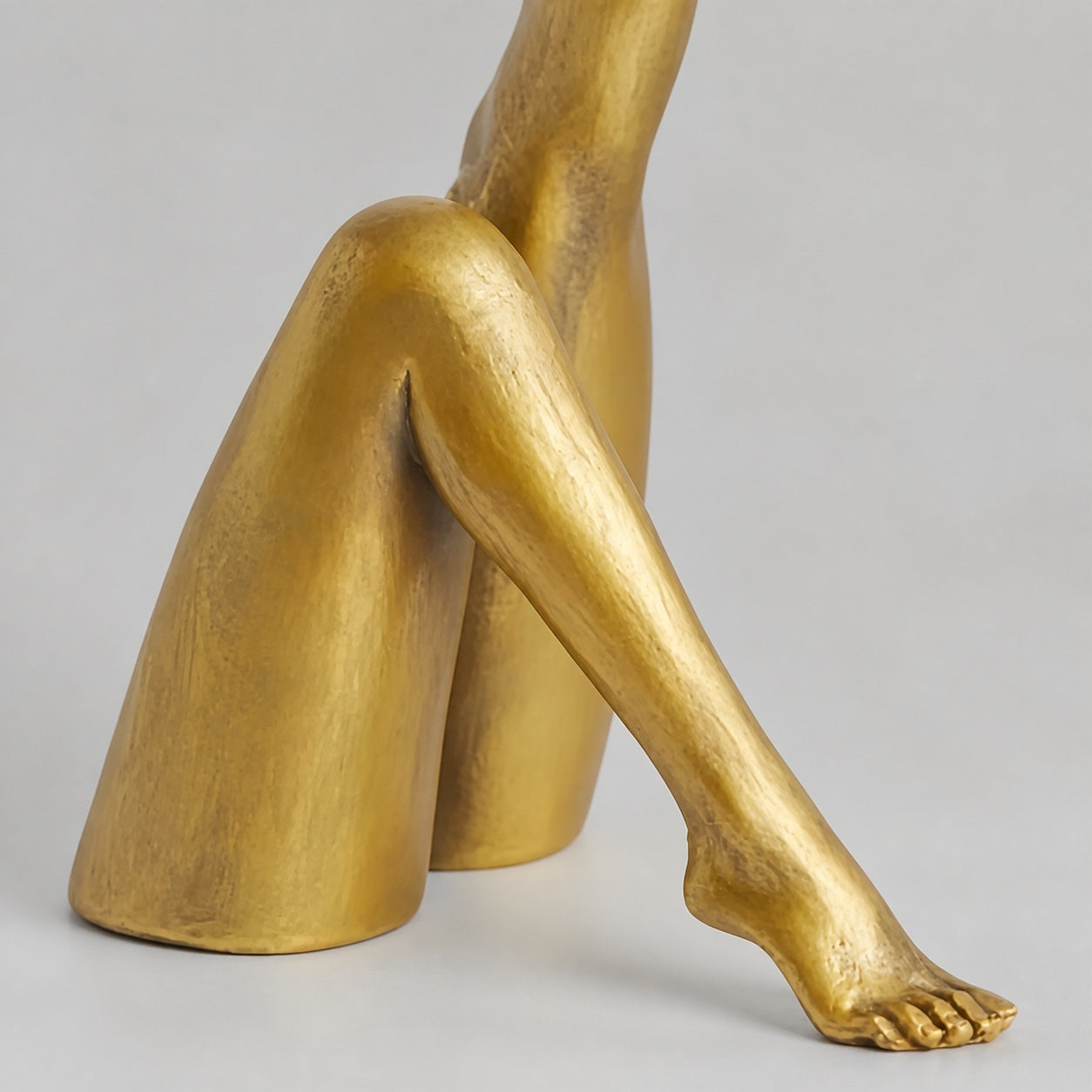 Kickra Modern Designer Candle Holder with Gold Leg-Inspired Base U22