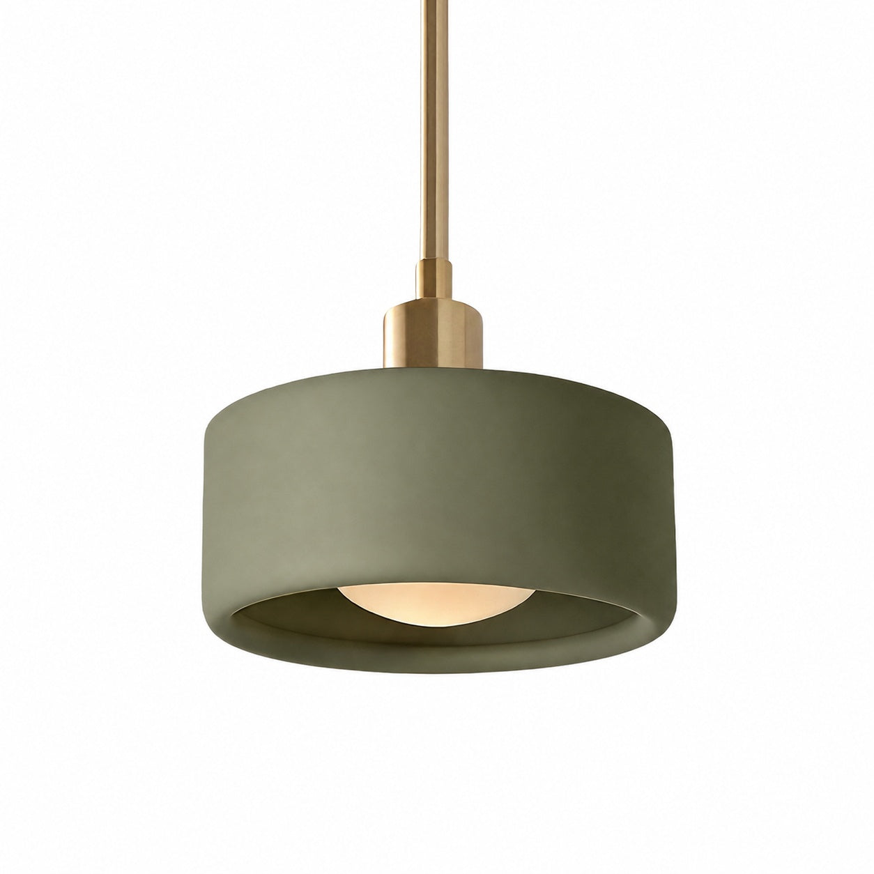 Cerova Modern Ivory Porcelain Pendant Light – Soft Organic Design for Kitchen Island