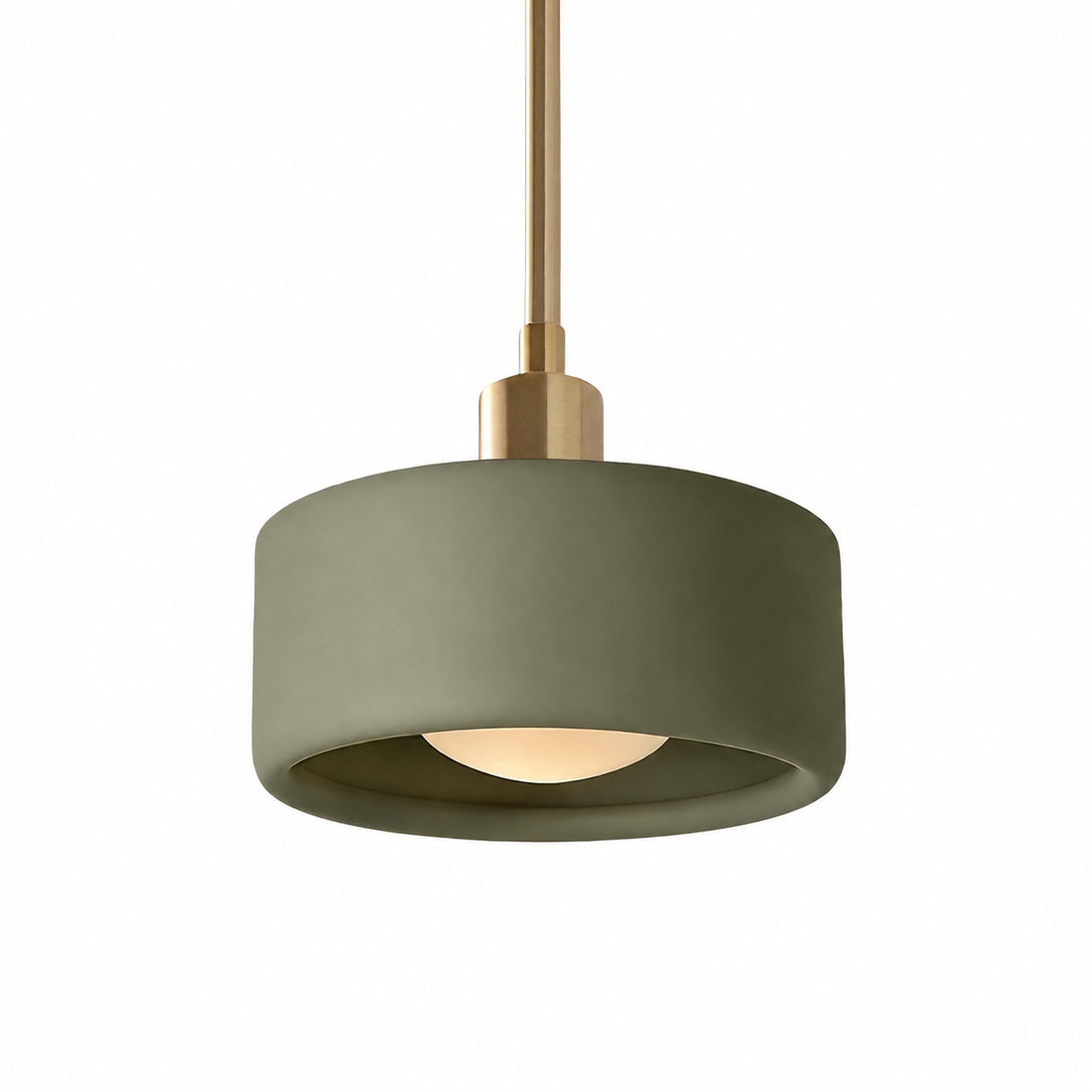 Cerova Modern Ivory Porcelain Pendant Light – Soft Organic Design for Kitchen Island