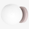 Glorica Glass Globe Wall Sconce - Multi-Color Modern Minimalist Light