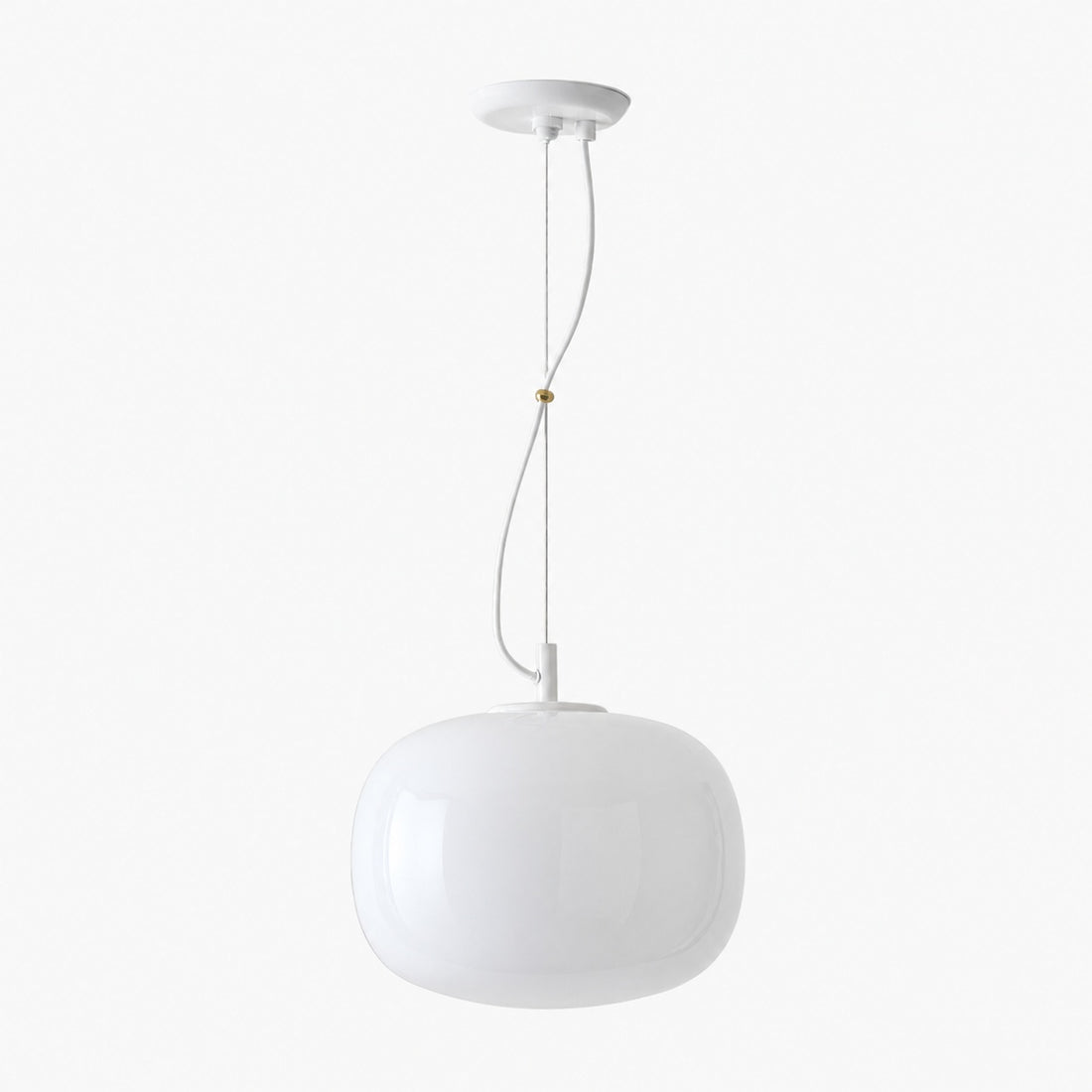 Lumivelle Minimalist Glass Pendant – Adjustable Height Dimmable Design