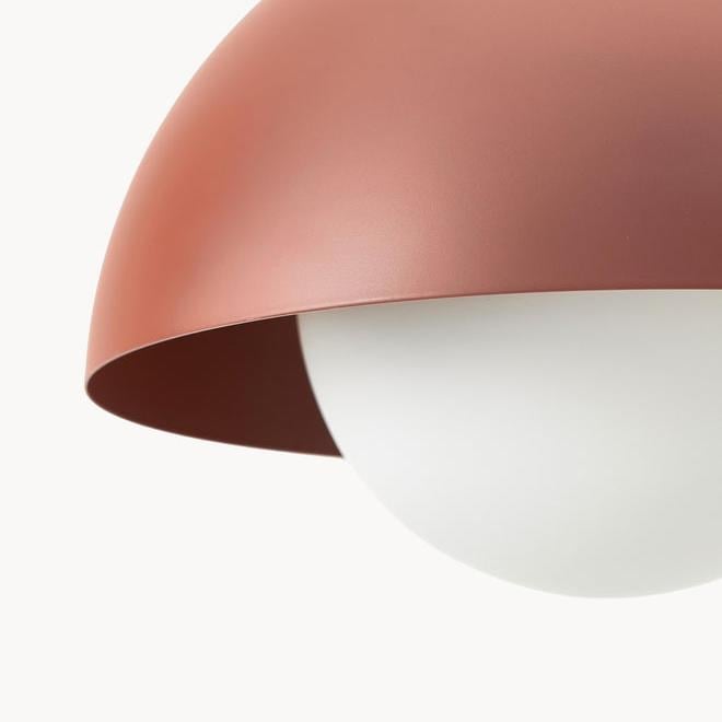 Aurelia Modern Dome Pendant Light – Sculptural Nordic Design