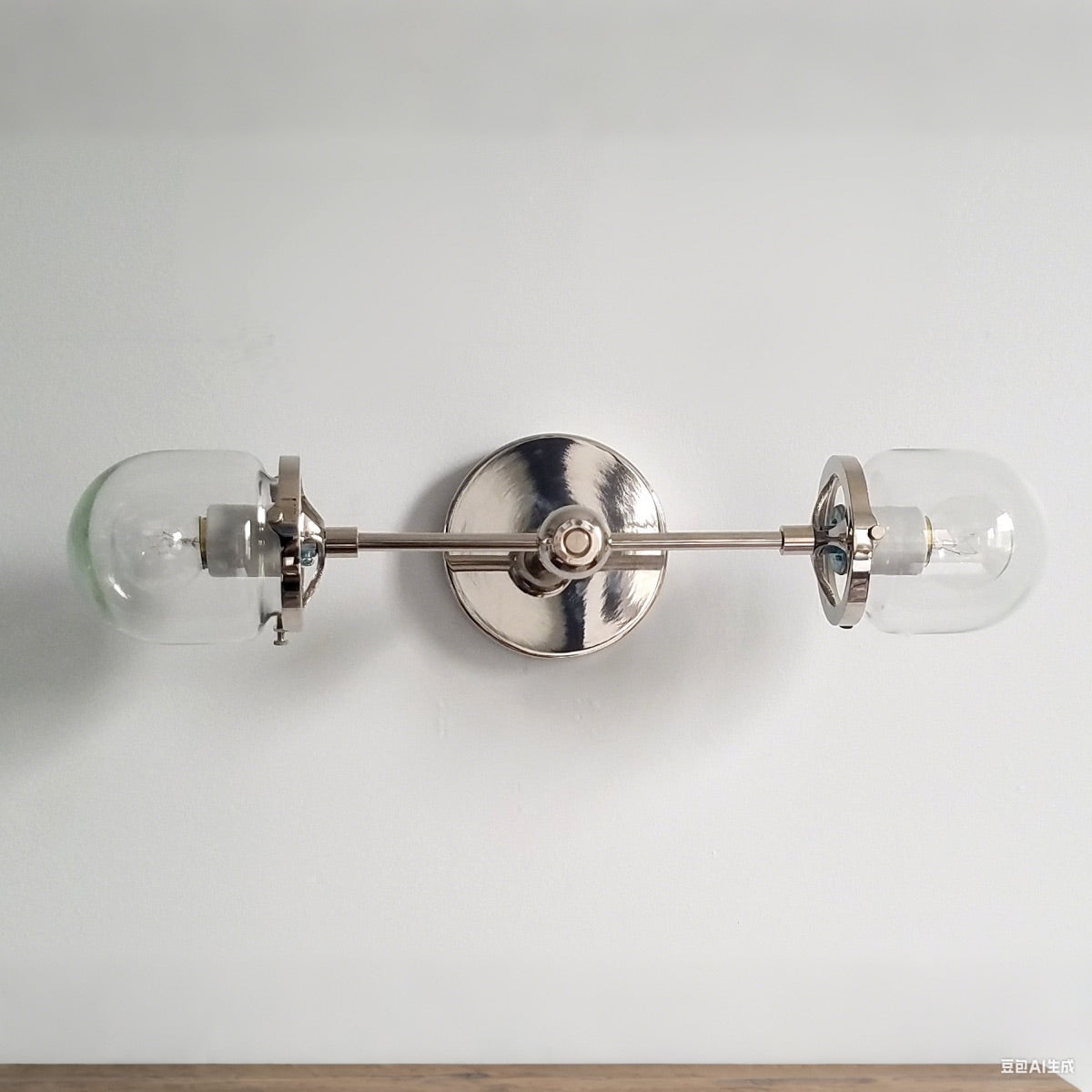 Double Head Sconce - Bubble Pop Vanity Glass Wall Light