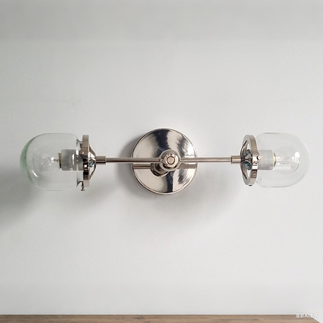 Double Head Sconce - Bubble Pop Vanity Glass Wall Light