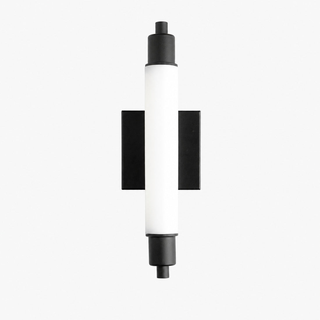 Ornato Luxe Modern Vanity Sconce - Art Deco Wall Light with Cylinder Shade