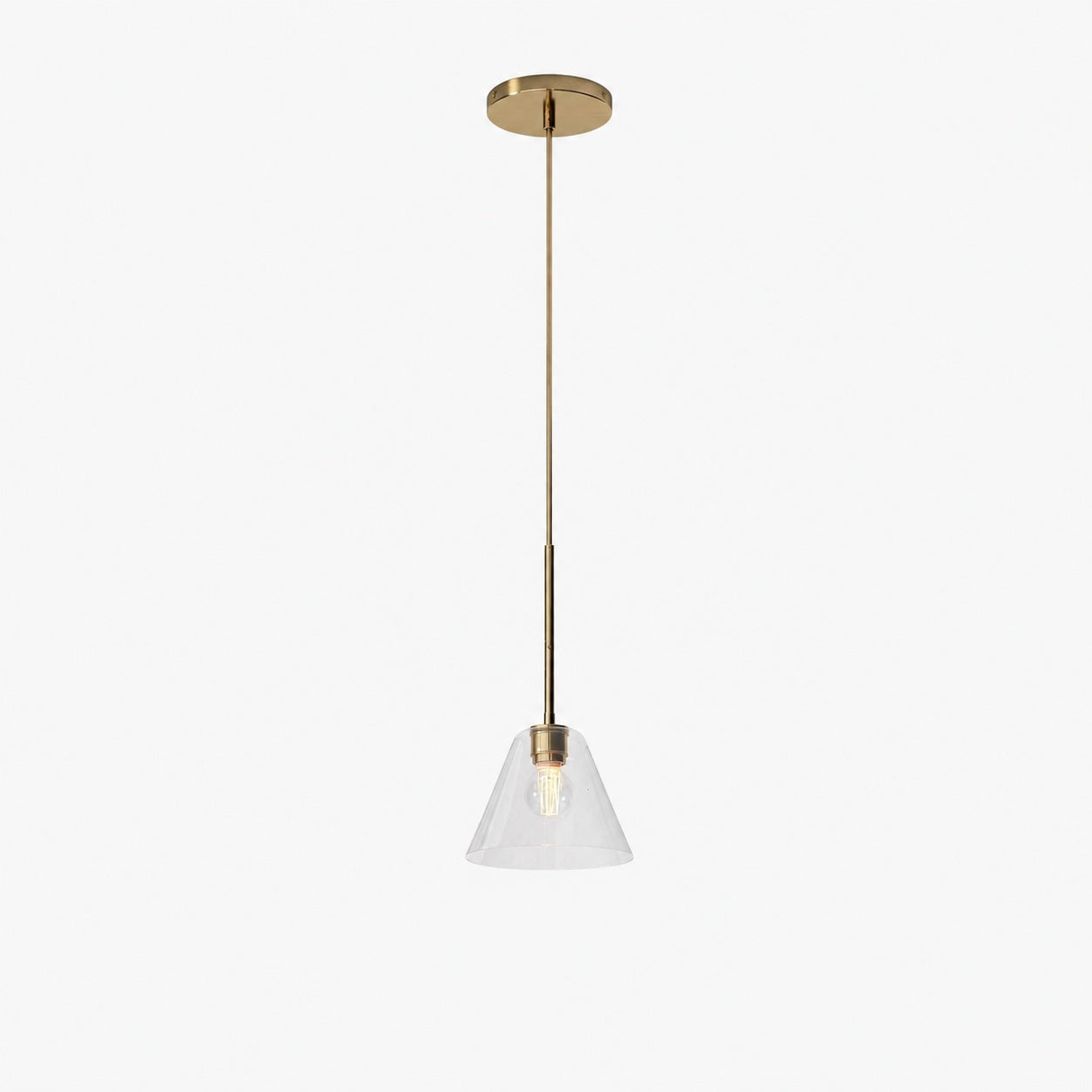 Conica Glass Cone Pendant Lamp – Modern Style Light for Any Room