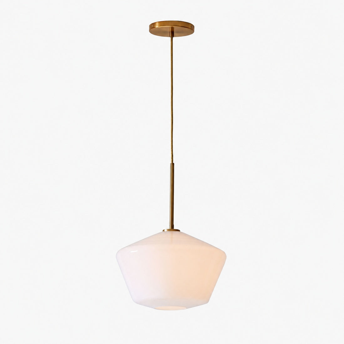 Merin Transparent Glass Sculpture Geometric Chandelier