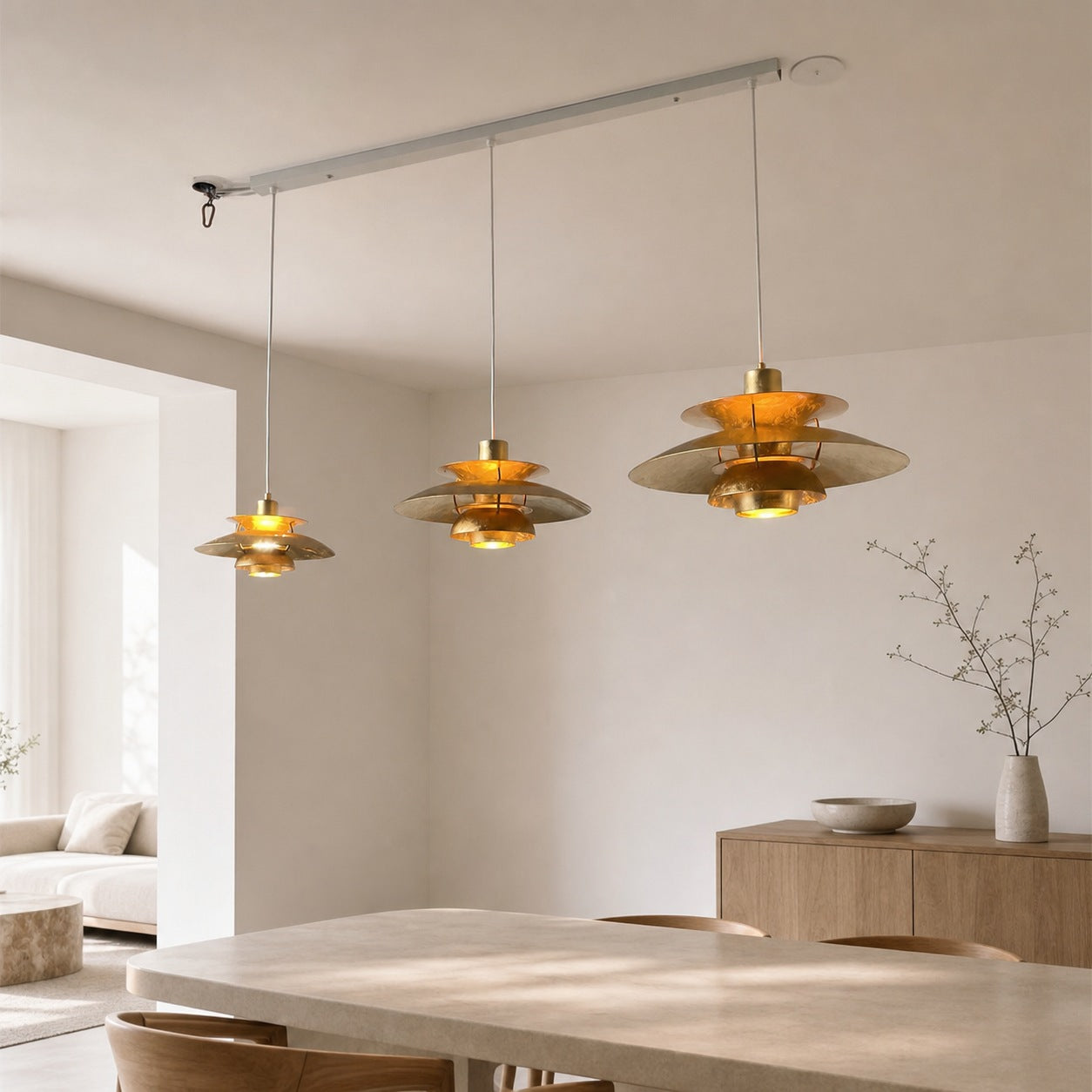 Gold Foil PH Pendant Lamp
