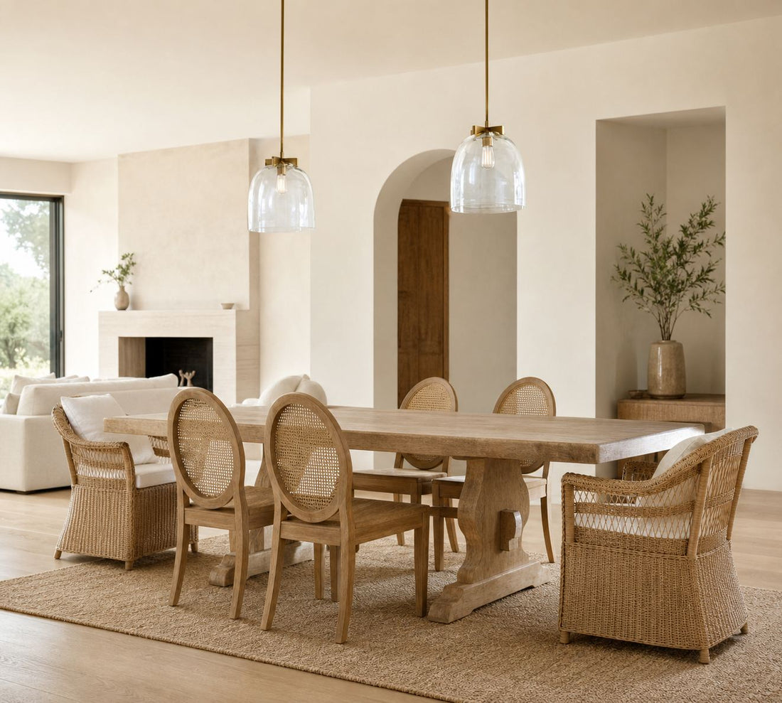 Auria Metal Brass Pendant Lighting - Vintage Finish with Glass Shade