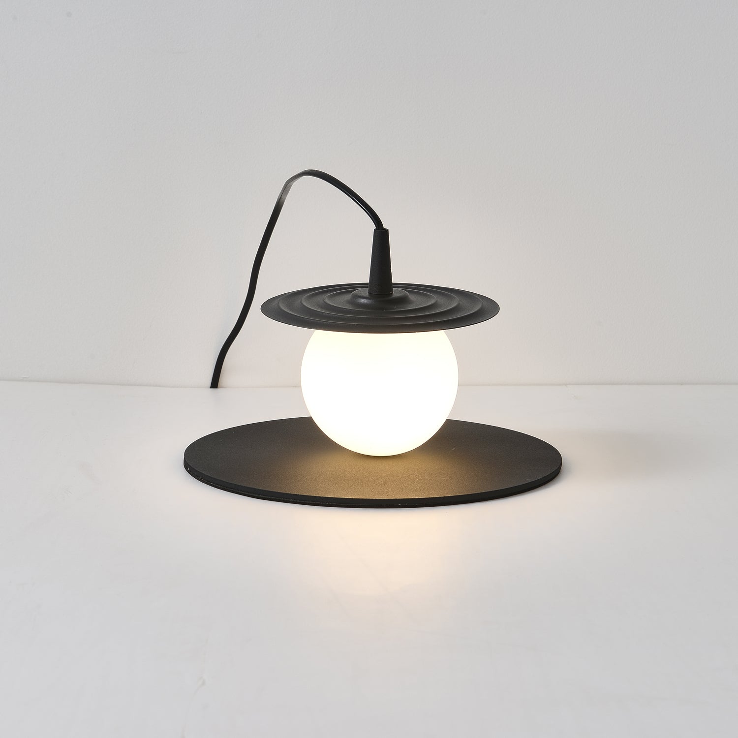 Modern Classic Record Table Lamp