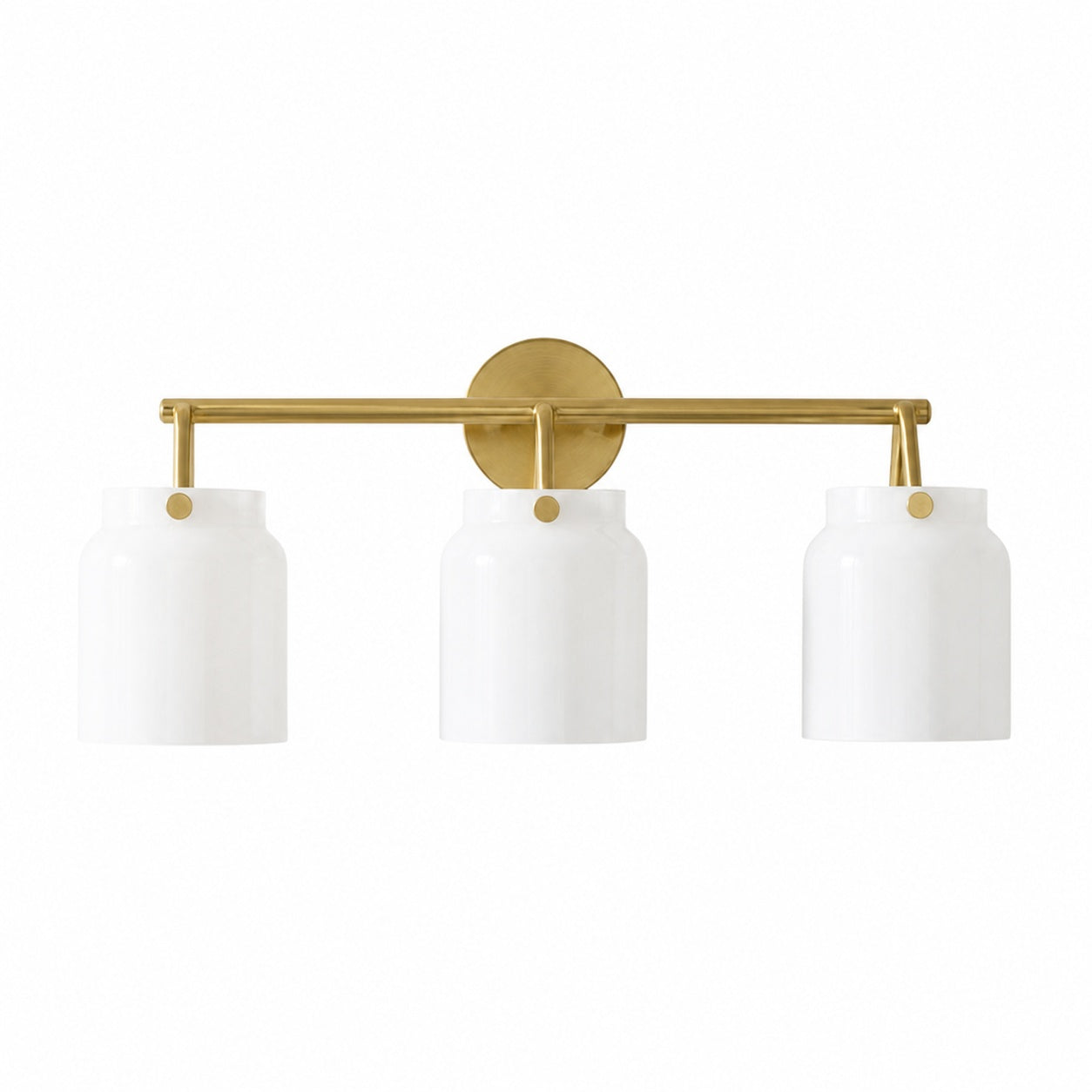 Hanton Modern 3-Light Wall Sconce - Metal Bathroom Fixture