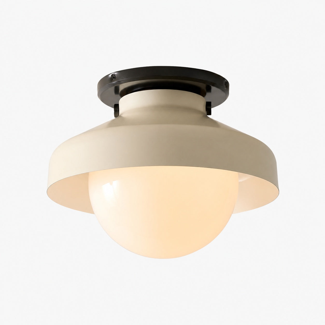 Hanton Modern Flush Mount Ceiling Light - Metal Minimalist Fixture for Home